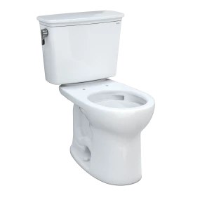 TOTO CST785CEFG#01 Drake® Transitional Two-Piece Toilet, 1.28 GPF, Round Bowl - Universal Height