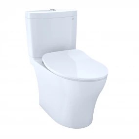 TOTO MS446234CEMFGN#01 Aquia® IV Toilet - 1.28 GPF & 0.9 GPF, Universal Height - WASHLET+ Connection - Slim Seat - New