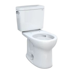 TOTO CST775CEFG#01 Drake® Two-piece Toilet, 1.28 GPF, Round Bowl - Universal Height