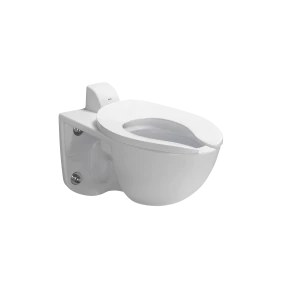 TOTO CT728CUV#01 Commercial Flushometer TORNADO FLUSH®, Back Spud Wall-Hung Toilet – 1.0/1.28/1.6 GPF