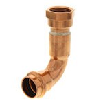 1/2 Pro Press x Female 90° Elbow Drop Ear