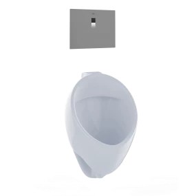 TOTO UT105UVG#01 Commercial Washout Ultra High-Efficiency Urinal, 0.125 GPF - ADA - CEFIONTECT™