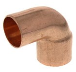 3 Copper Street 90° Elbow