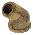 1/2 Brass St 45° Elbow