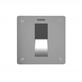 TOTO TEU3UA11#SS EcoPower® Ultra High-Efficiency Urinal Flush Valve 4"x4" - 0.125 GPF (V.B. Set) (Back Spud)