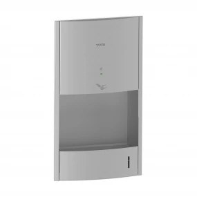 TOTO HDR111#SS Clean Dry® High Speed Concealed Hand Dryer