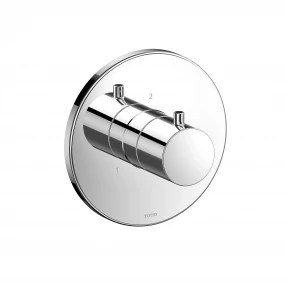 TOTO TBV01104U#CP Three-way Diverter Trim - Round