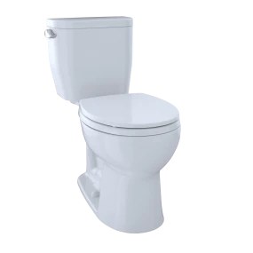 TOTO CST243EF#01 Entrada™ Close Coupled Round Toilet 1.28GPF