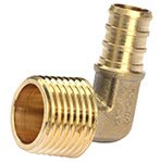 1/2 PEX Male 90° Elbow