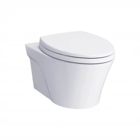 TOTO CWT426CMFG#MS AP Wall-Hung Dual-Flush Toilet, 1.28 GPF & 0.9 GPF with DUOFIT® In-Wall Tank Unit
